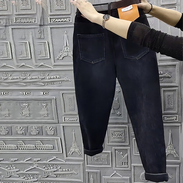 Blugi casual de dama cu buzunar