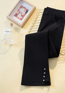 Metallist elementidega vabaaja naiste teksad