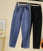 Guangzhou Xintang naiste teksad ja sametist paksud püksid 2022. aasta talvetalvised naiste redis Haroni püksid