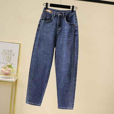 Guangzhou Xintang naiste teksad ja sametist paksud püksid 2022. aasta talvetalvised naiste redis Haroni püksid