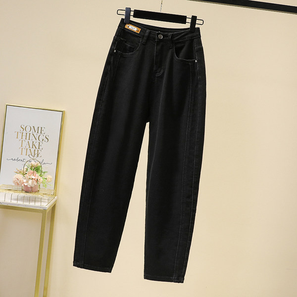 Guangzhou Xintang naiste teksad ja sametist paksud püksid 2022. aasta talvetalvised naiste redis Haroni püksid