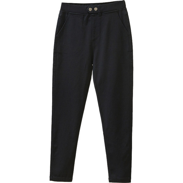 Jesensko-zimske ženske traperice s toplom postavom i visokim strukom