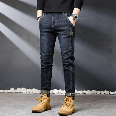 Νέο μοντέλο γυναικείου τζιν με τσέπες - μαύρο και μπλε χρώμα