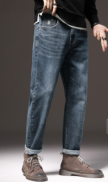 Blugi barbatesti - model curat cu buzunar