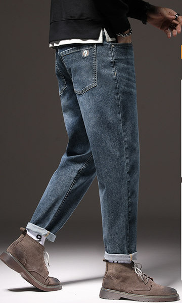 Blugi barbatesti - model curat cu buzunar