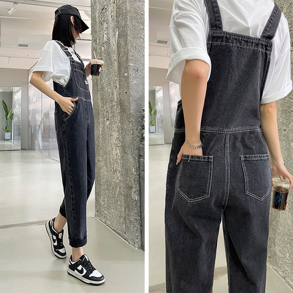 Ženski traper kombinezon u tri boje