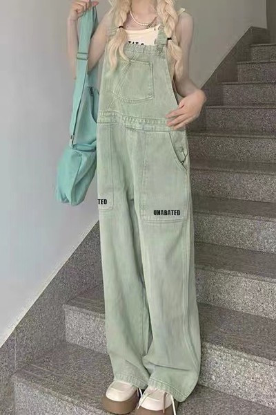 Taskutega vabaaja naiste teksakombinesoon