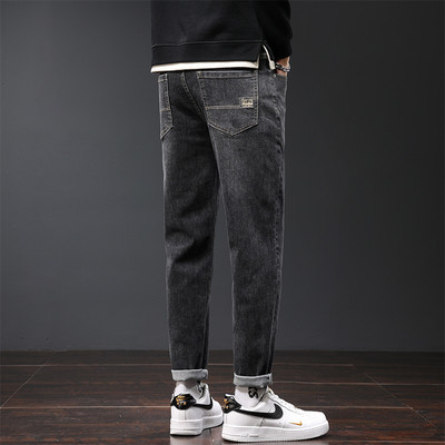 Ανδρικό τζιν casual - με τσέπη