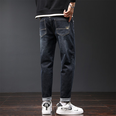 Ανδρικό τζιν casual - με τσέπη