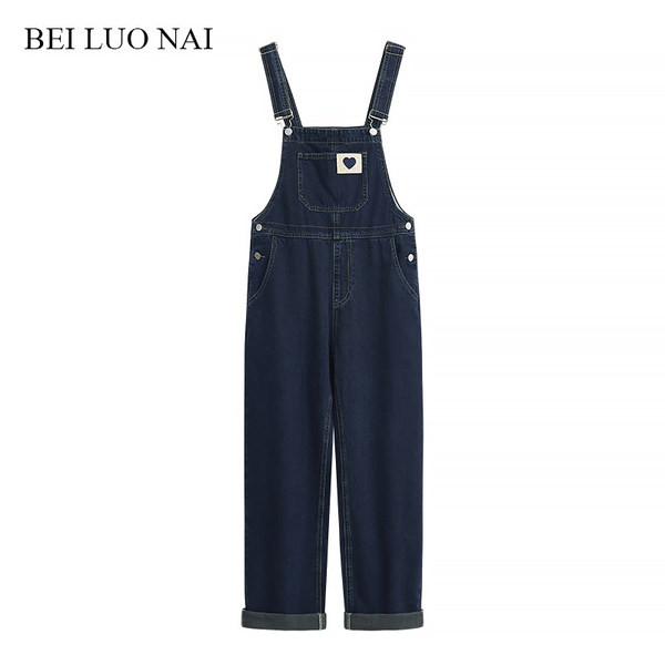 Salopetă casual de damă cu bretele