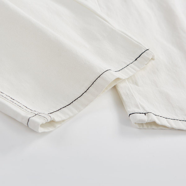 Naiste retro laia säärega teksakombinesoon