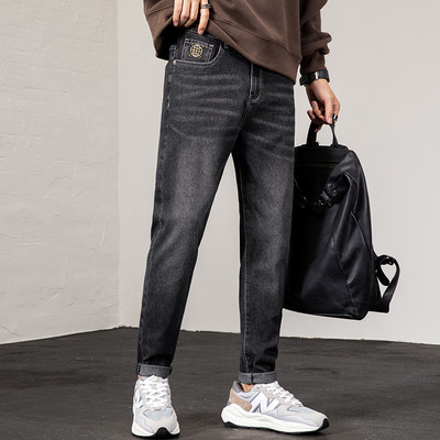 Ανδρικά casual τζιν - με κέντημα