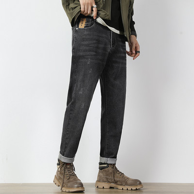 Ανδρικά casual τζιν - με σκισμένα μοτίβα