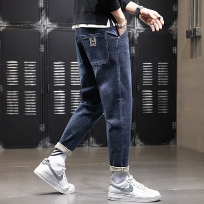 Muške ravne traperice s džepom