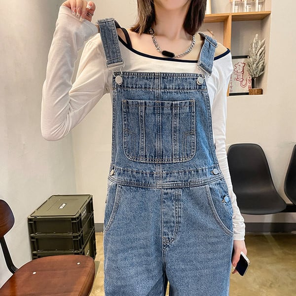 Laia mudeliga teksakombinesoon - taskuga