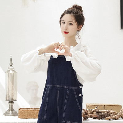 Γυναικεία ολόσωμη φόρμα με τσέπη και κουμπιά