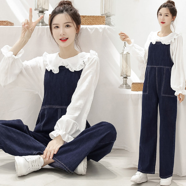 Γυναικεία ολόσωμη φόρμα με τσέπη και κουμπιά