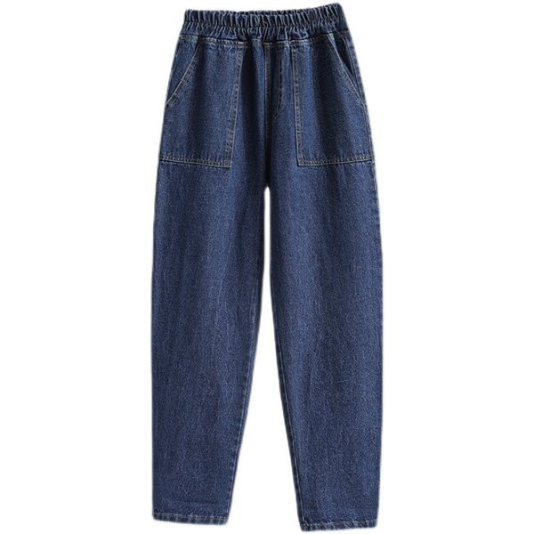 Ženske plave traperice s džepom