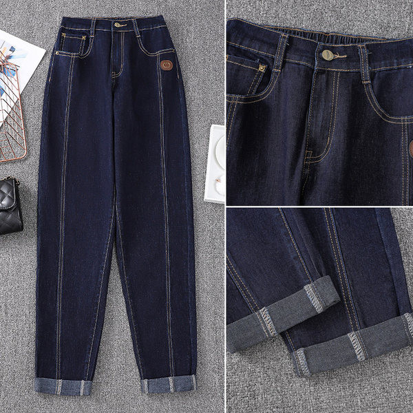 Naiste teksad - nahkelementidega