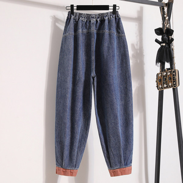 Taskutega vabaaja teksad - lai mudel