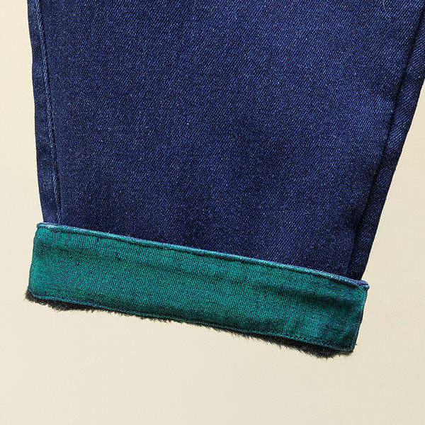 Široki model ženskih traperica Polar s elastičnim strukom