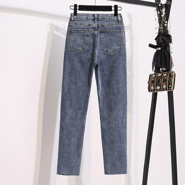 Švarūs moteriški džinsai – dviejų spalvų