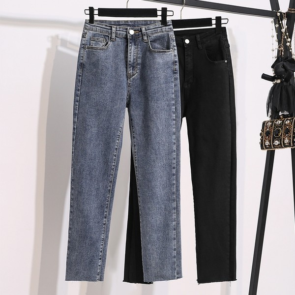 Švarūs moteriški džinsai – dviejų spalvų