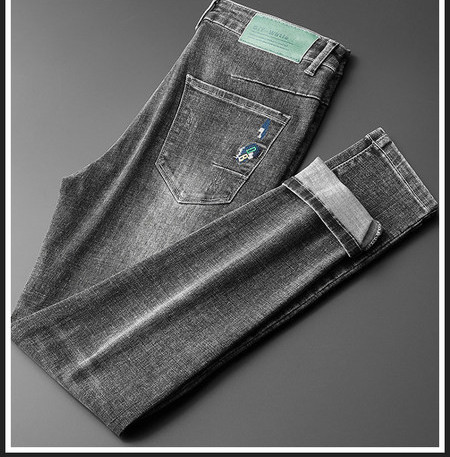 Muške traperice s vezom