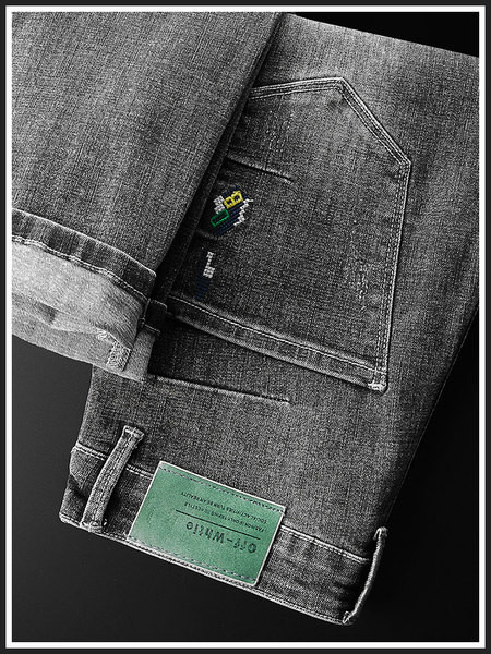 Muške traperice s vezom