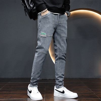 Ανδρικό casual ψηλόμεσο τζιν