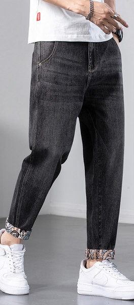 Мъжки модерни дънки с джоб