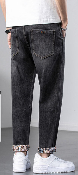 Мъжки модерни дънки с джоб