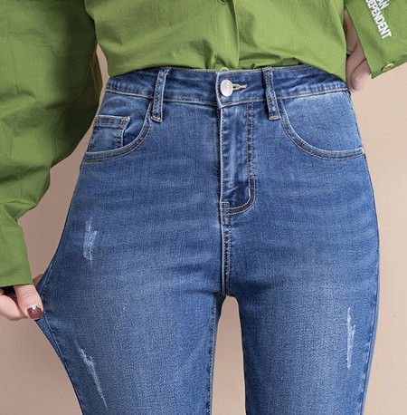 Blugi de dama elastici in doua culori