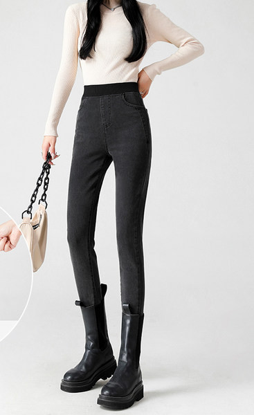 Ženske elastične traperice sa ili bez postave