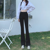 Ženske Charleston traperice visokog struka