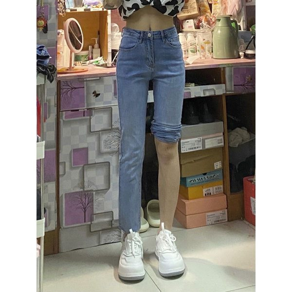 Kõrge vöökohaga taskuga vabaajateksad naistele