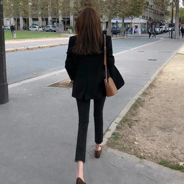 Blugi elastici cu talie inalta de dama