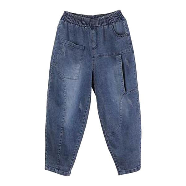 Aktuelne ženske traperice sa gumicom i džepom