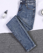 Blugi de damă cu talie înaltă