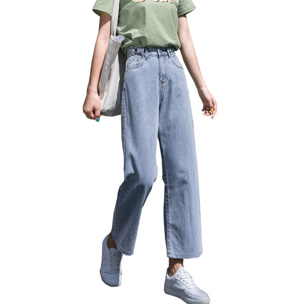 Blugi casual de dama de culoare albastra - doua modele