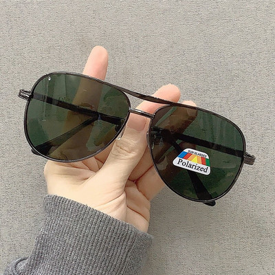 Ανδρικά γυαλιά με λεπτό σκελετό Polarized