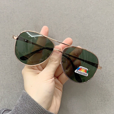 Ανδρικά γυαλιά με λεπτό σκελετό Polarized