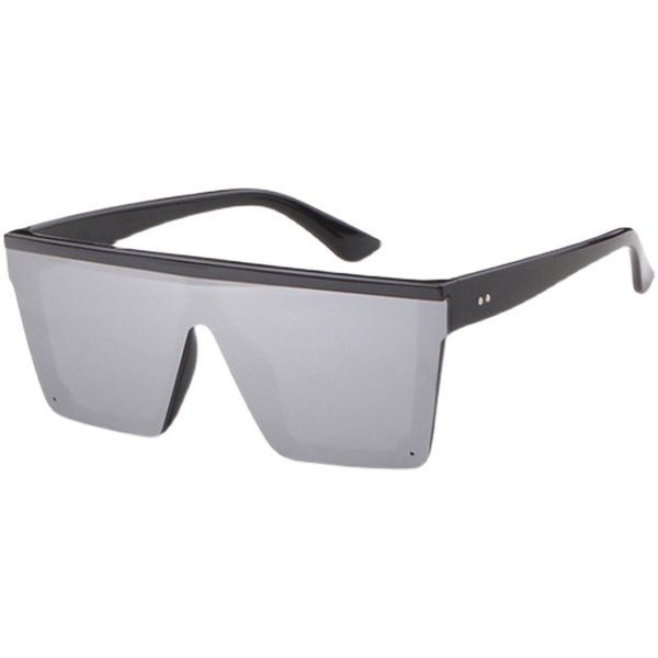 Ανδρικά τετράγωνα γυαλιά ηλίου με έγχρωμους φακούς