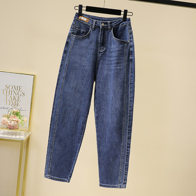 Γυναικείο τζιν καθαρό μοντέλο σε δύο χρώματα