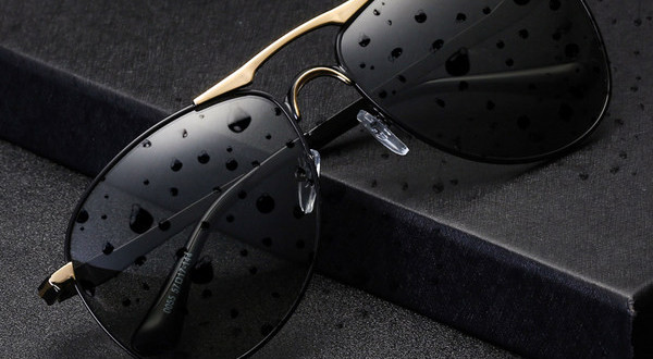 Ανδρικά γυαλιά ηλίου με μεταλλικό σκελετό