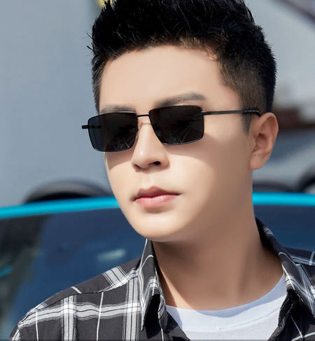 - ruudu kujuga meeste päikeseprillid