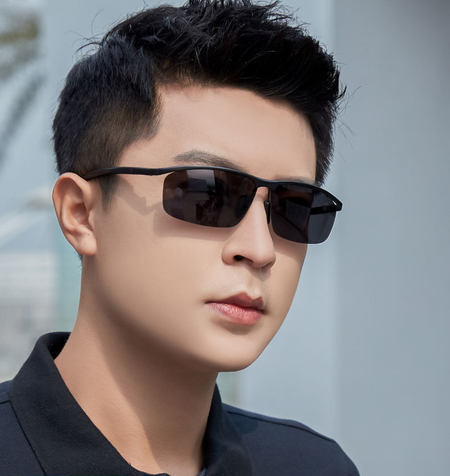 Paprasti vyriški poliarizuoti akiniai