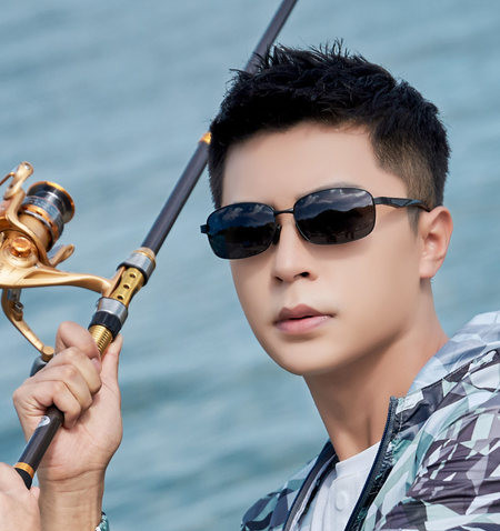 Polariseeritud meeste päikeseprillid, mis sobivad sõitmiseks ja kalastamiseks