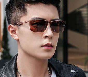 Νέο μοντέλο ανδρικά γυαλιά με μεταλλικό σκελετό - τετράγωνο σχήμα