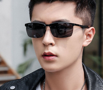 Νέο μοντέλο ανδρικά γυαλιά με μεταλλικό σκελετό - τετράγωνο σχήμα